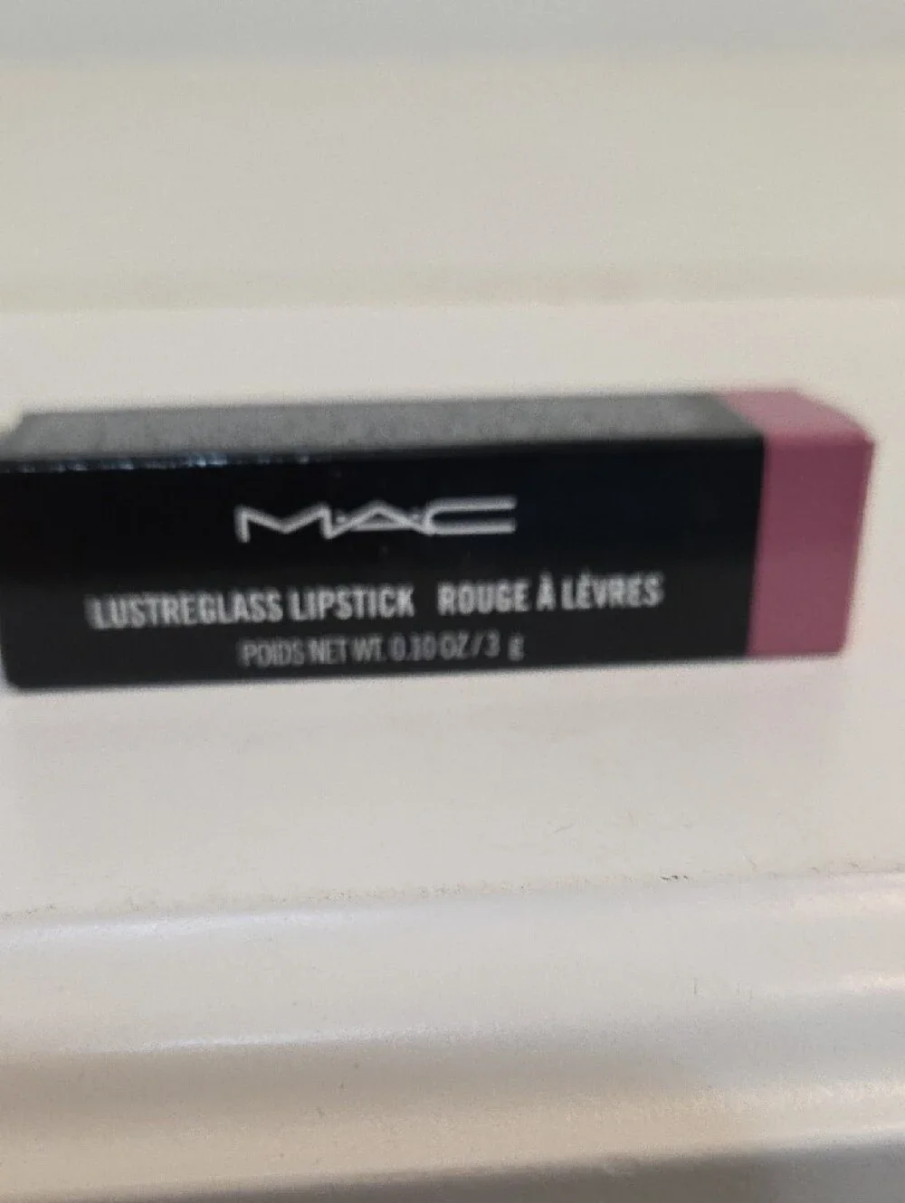 MAC Not Humble Just Bragging  Lustreglass Lipstick (Discontinued) NIB - Picture 3 of 8